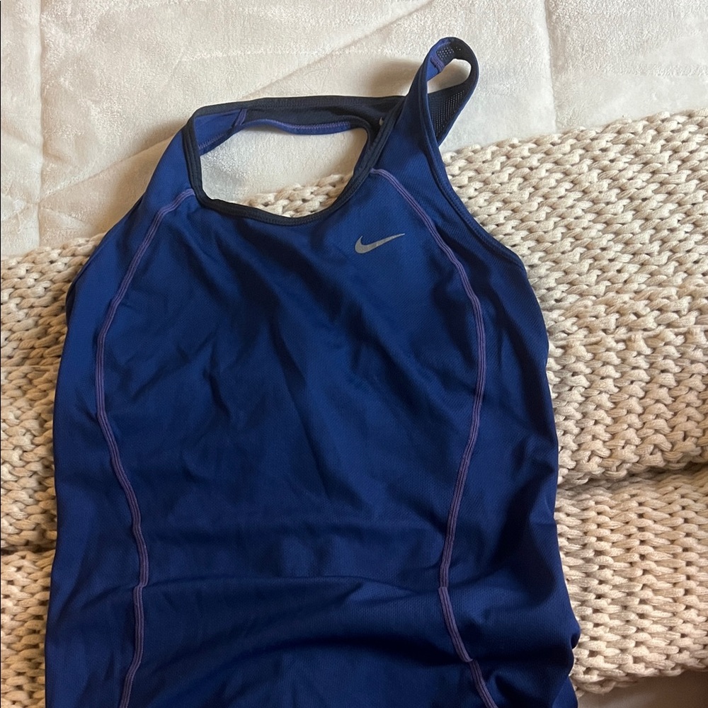 Nike Navy Blue Racerback Tank